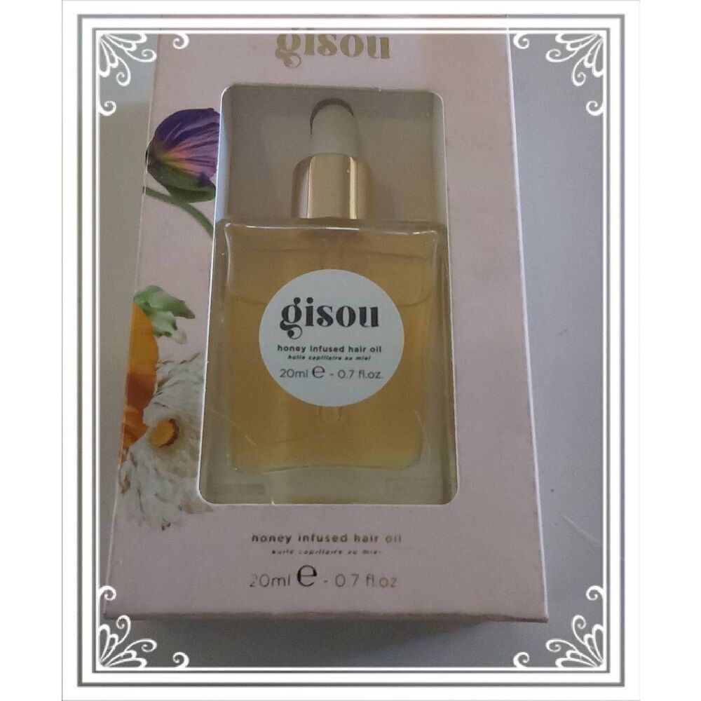 BNIB~GISOU Honey Infused Hair Oil~Travel Size~20ml/0.7 fl. oz.